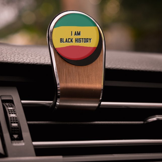 Ich bin das Flag Magnet für schwarze Geschichte (I am Black History Magnet 
)