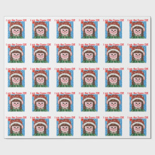 Ich bin das freche Elf-Verpackungspapier Geschenkpapier