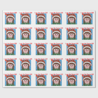 Ich bin das freche Elf-Verpackungspapier Geschenkpapier