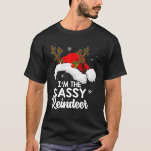 Ich bin das freche Rentier Weihnachten lustige Pyj T-Shirt