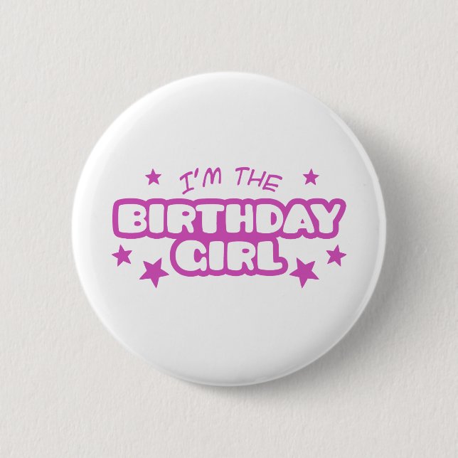 Ich bin das Geburtstagskind Button (Vorderseite)