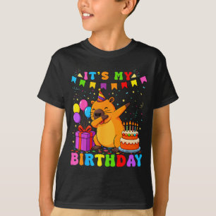 Ich bin das Geburtstagsmädchen Süße Capybara Bday  T-Shirt