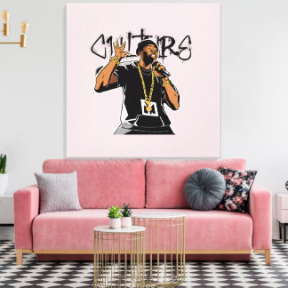 Ich bin das Gefühl der Kultur Leinwanddruck