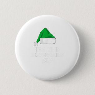 Ich bin das Geschenk von Elf Funny für die Wirtsch Button