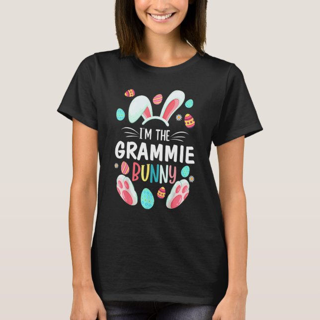 Ich bin das Grammie Bunny Matching Family Osterfes T-Shirt (Vorderseite)