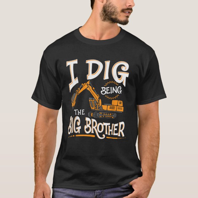 Ich bin das große Bruder-T-Shirt T-Shirt (Vorderseite)