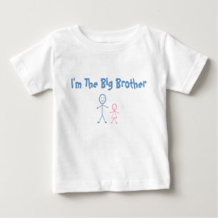 Ich bin DAS GROSSER BRUDER-SHIRT Baby T-shirt