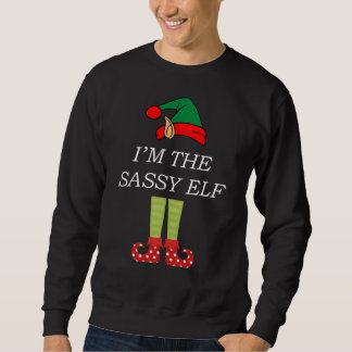 Ich bin das heiße Elf-Weihnachtsfest Sweatshirt