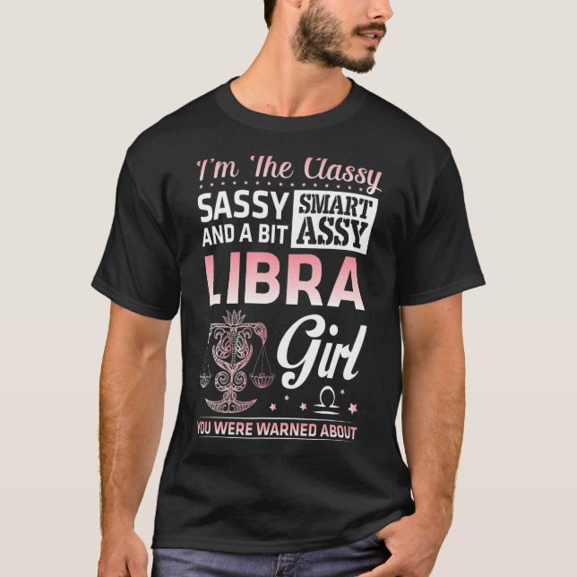 Ich bin das klassische Sassy Smart & ein bisschen  T-Shirt (Vorderseite)