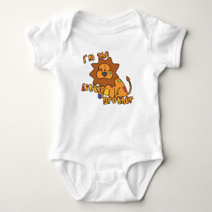 Ich bin das kleine Bruder-Kleid Baby Strampler