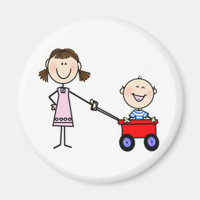 Ich bin das kleine Bruder-Strichmännchen