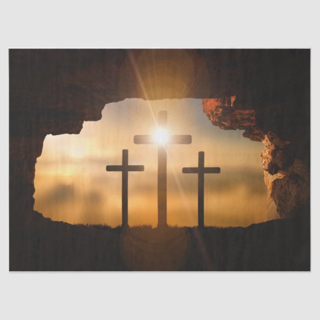 Ich bin das Licht der Welt Seidenpapier (Vorderseite)