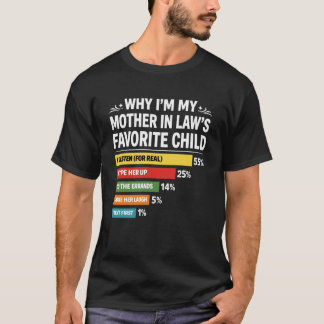 Ich bin das Lieblingskind meiner Schwiegermutter T-Shirt