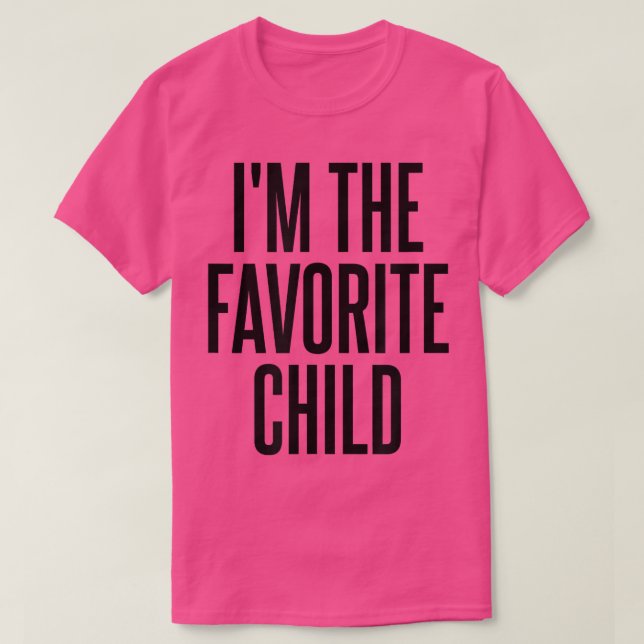 Ich bin das liebste Kind T-Shirt (Design vorne)