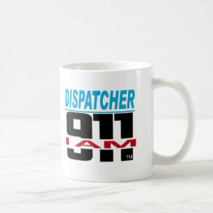 Ich bin das Material mit 911 Logos für Feuer, EMS Tasse