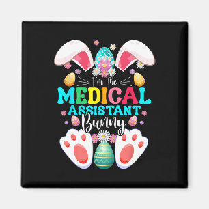 Ich bin das medizinische Instant-Bunny Osterhasen- Magnet
