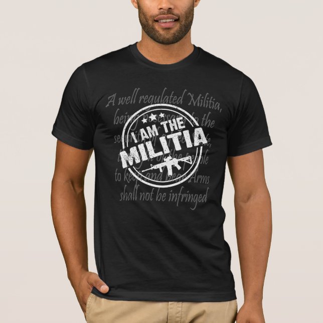 Ich bin das Militia 2. T-Shirt (Vorderseite)