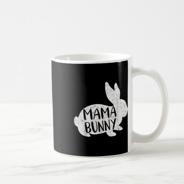 Ich bin das Mimi-Bunny Ostern Lustiges Ostern Mutt Kaffeetasse (Rechts)