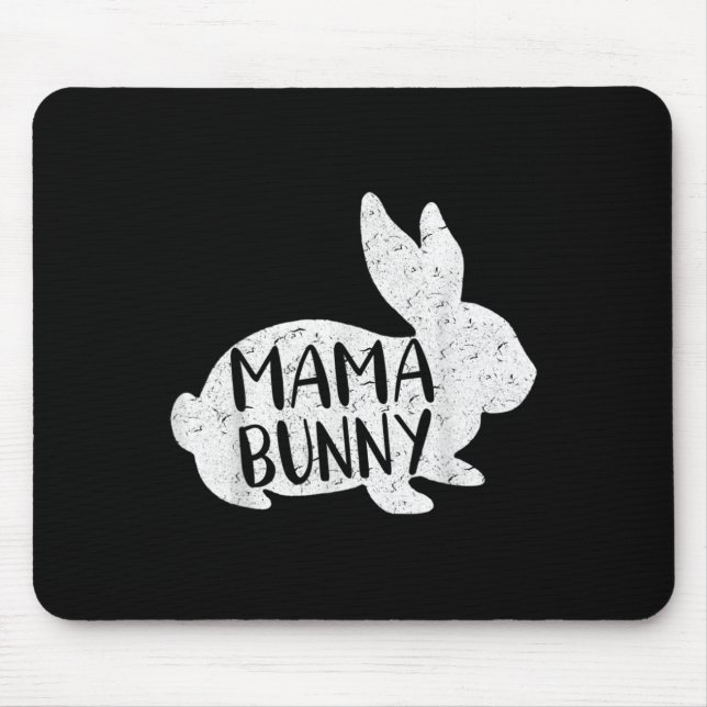 Ich bin das Mimi-Bunny Ostern Lustiges Ostern Mutt Mousepad (Vorne)
