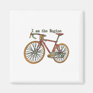 Ich bin das Motorrad-Mountainbiking Magnet