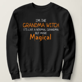 Ich bin das Oma Witch Funny Halloween Sweatshirt