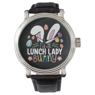 Ich bin das Oster-Matching-Häschen der Mittagessen Armbanduhr