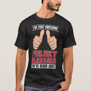 Ich bin das Phantastische Projekt Scrum Master Pro T-Shirt