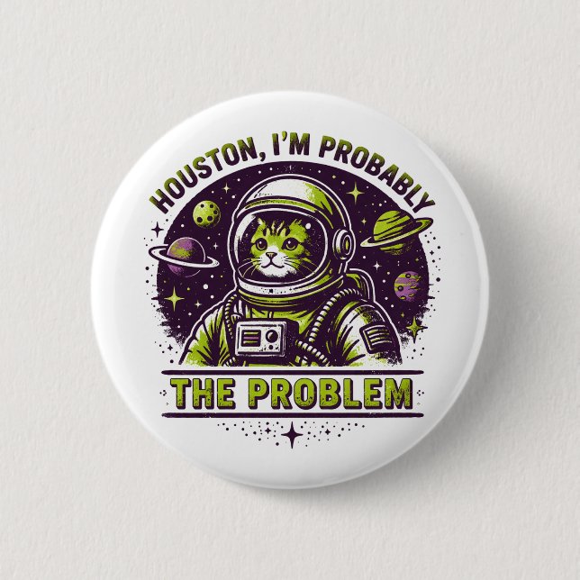 Ich bin das Problem Button (Vorderseite)