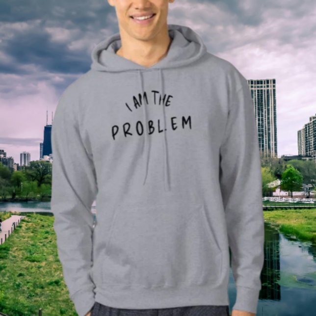 "Ich bin das Problem" - Funny Handwriting Schrifta Hoodie (Von Creator hochgeladen)