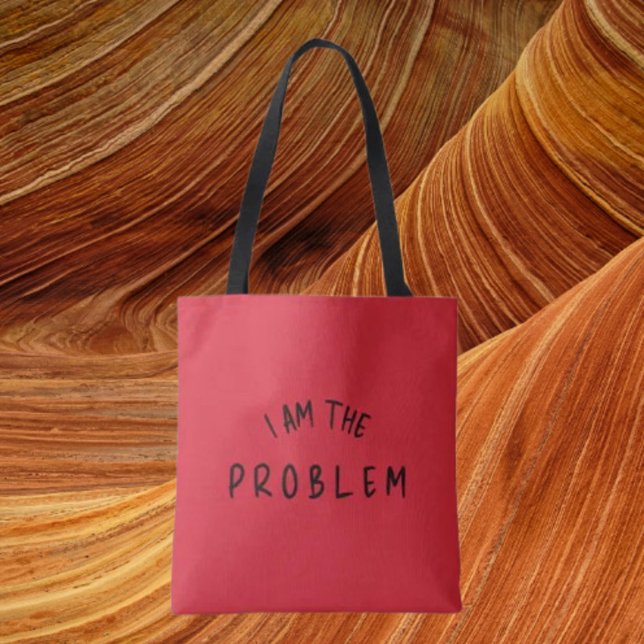 „Ich bin das Problem“ – Warnstreifen auf beiden Se (Von Creator hochgeladen)