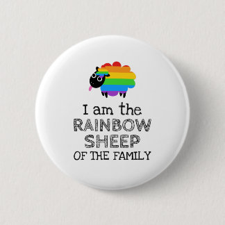 Ich bin das RAINBOW-SHEEP der Familie Button