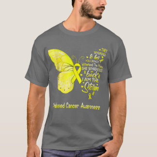 Ich bin das Storm Childhood Cancer Awareness Butte T-Shirt