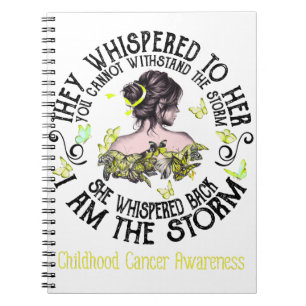 Ich bin das Stormkrebsbewusstsein von Kindern Notizblock