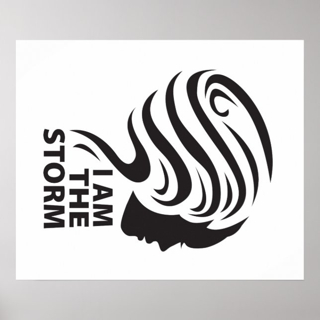 Ich bin das Stormplakat Poster (Vorne)