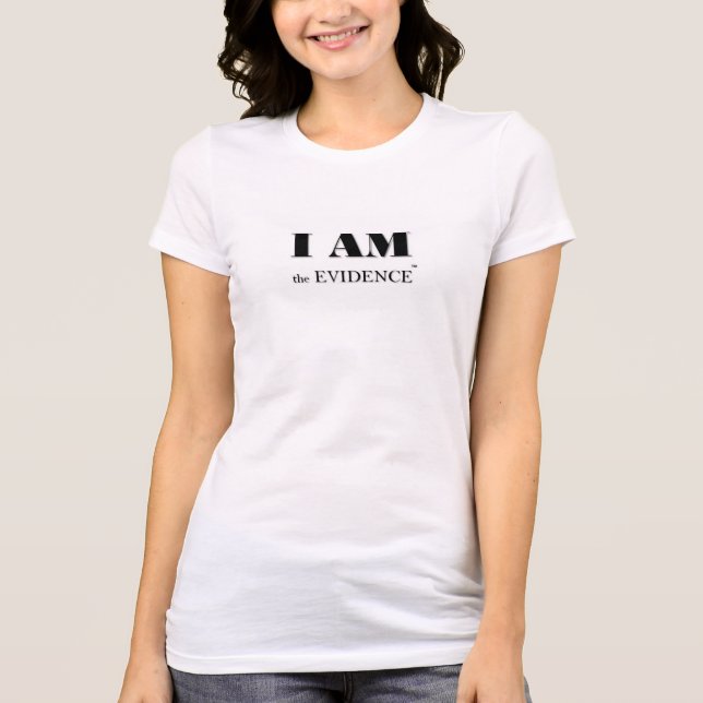 Ich bin das T-Shirt der Frauen (Vorderseite)