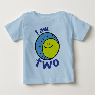 Ich bin das T-Stück mit zwei Babys Baby T-shirt