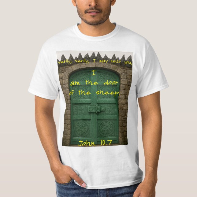 Ich bin das TOR (Intricate Gate) T-Shirt (Vorderseite)