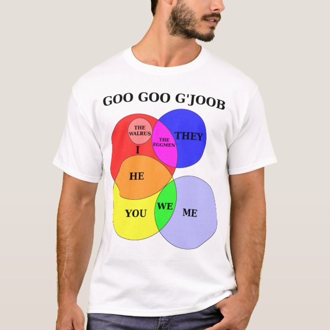 Ich bin das Walroß T-Shirt (Vorderseite)