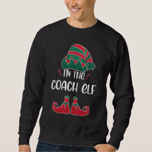 Ich bin das Weihnachts-Party des Coach Elf, das pa Sweatshirt