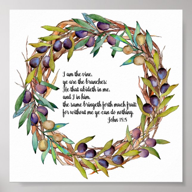 Ich bin das Weinposter Poster (Vorne)