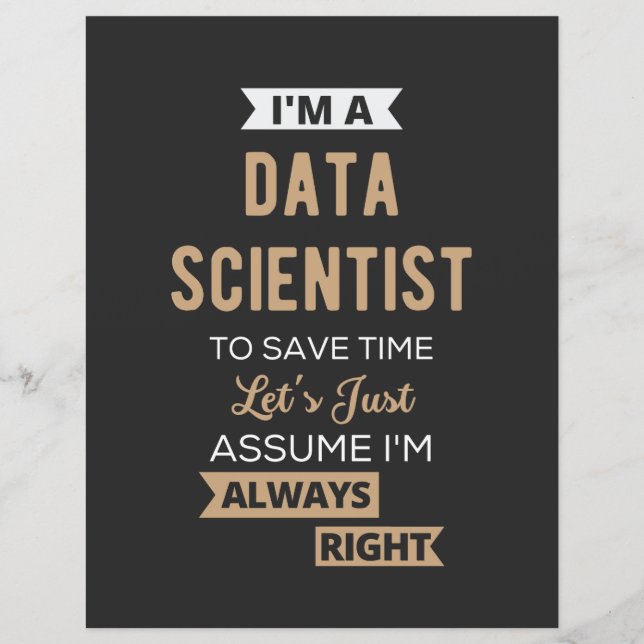 Ich bin Datenwissenschaftler, um die Zeit Retten (Vorderseite)