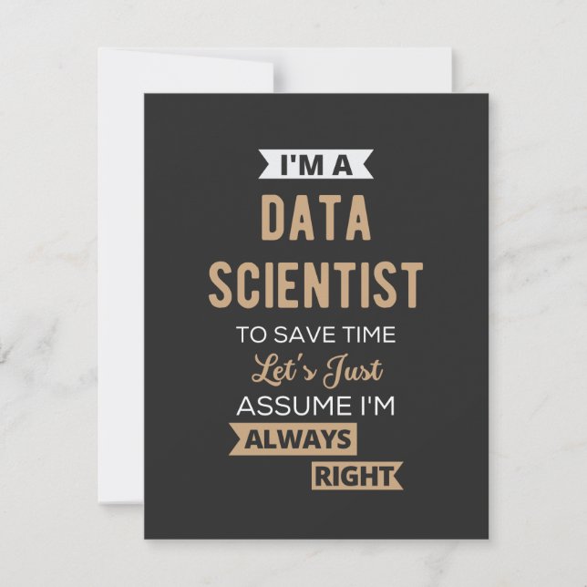 Ich bin Datenwissenschaftler, um die Zeit Retten (Vorderseite)
