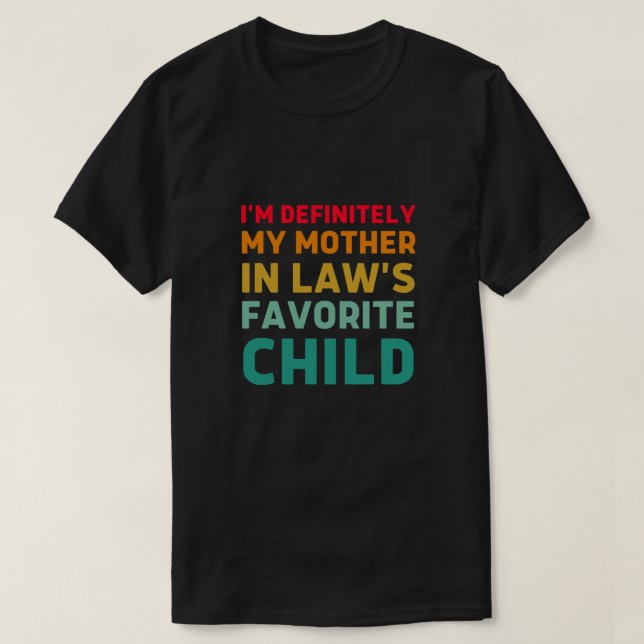 Ich bin definitiv meine Mutter im Jura, das Liebli T-Shirt (Design vorne)