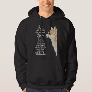 Ich bin dein Freund dein Partner dein Chihuahua Hoodie