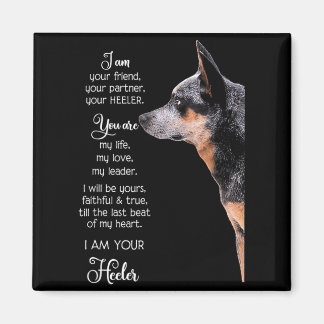 Ich bin dein Freund dein Partner dein Heeler Magnet