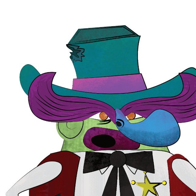 Ich bin dein Huckleberry Aufkleber (Von Creator hochgeladen)