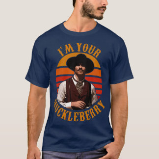 Ich bin dein Huckleberry Langarm-T-Shirt T-Shirt