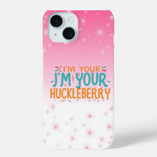 Ich bin dein J 'm Your Huckleberry' Telefonabdecku Case-Mate iPhone Hülle (Rückseite)