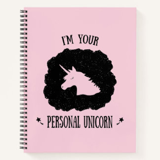 Ich bin dein persönliches Einhorn Notizbuch