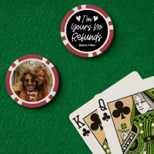 Ich bin dein Valentinstag ohne Rückerstattung Nied Pokerchips